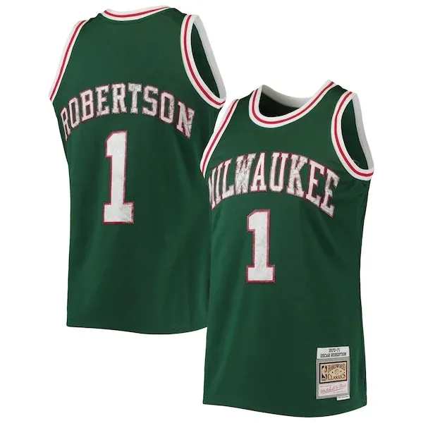 Oscar Robertson MIL Swingman Jersey - modern official - Green