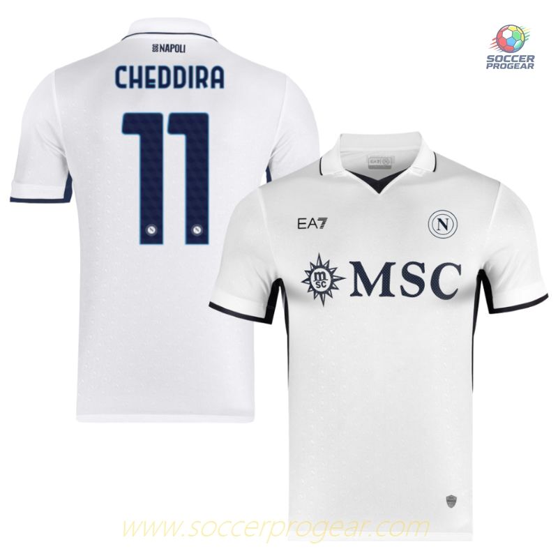 Napoli Away Soccer Team Shirt 2024/25 Collection Cheddira