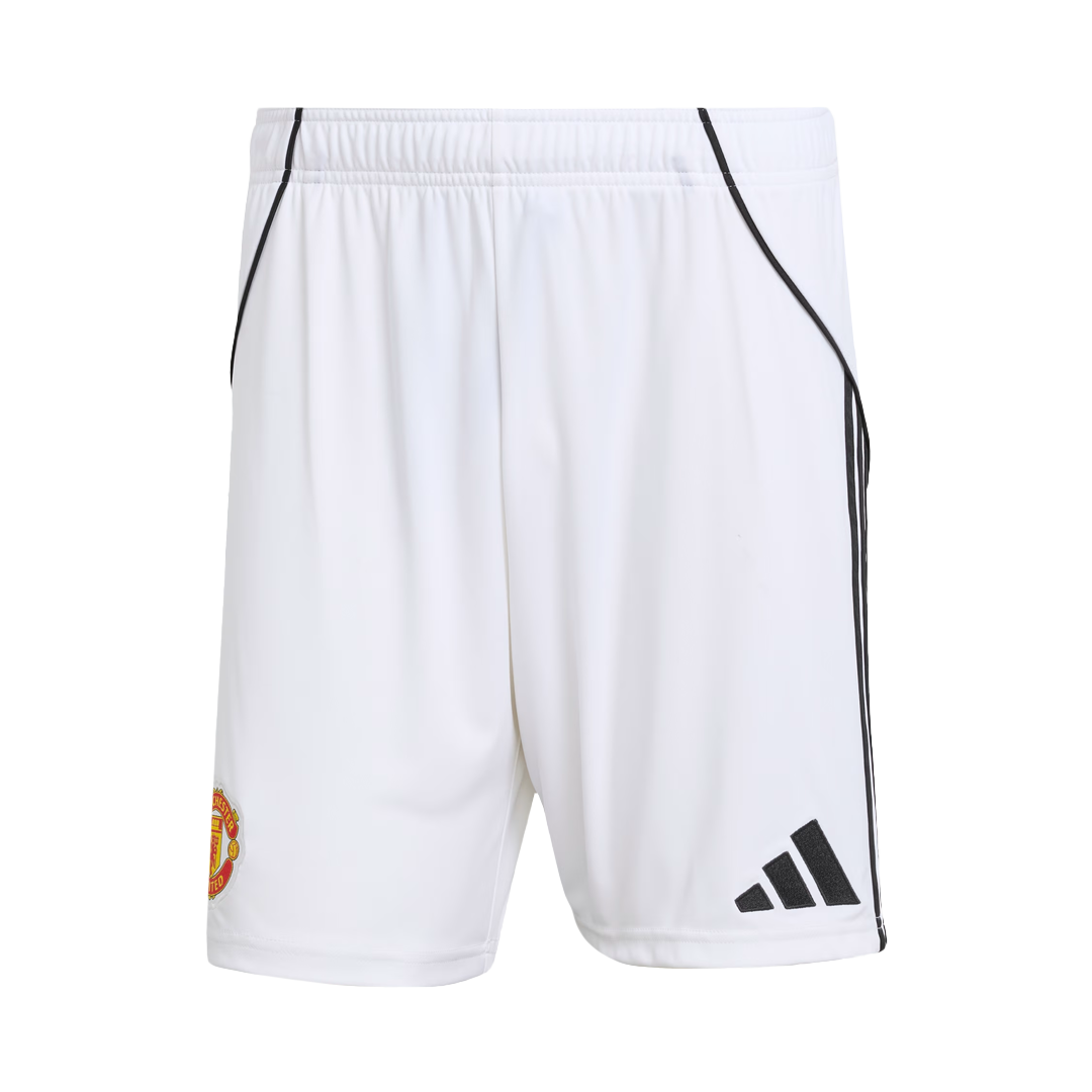 Manchester United Home Soccer Shorts 2025/26
