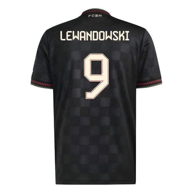 2025-2026 Bayern Munich Third Shirt (Lewandowski 9)