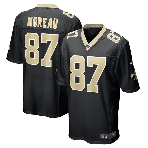 Pro-Level NO Saints Game Jersey - Black | NFL Fan Apparel | NFL Footba