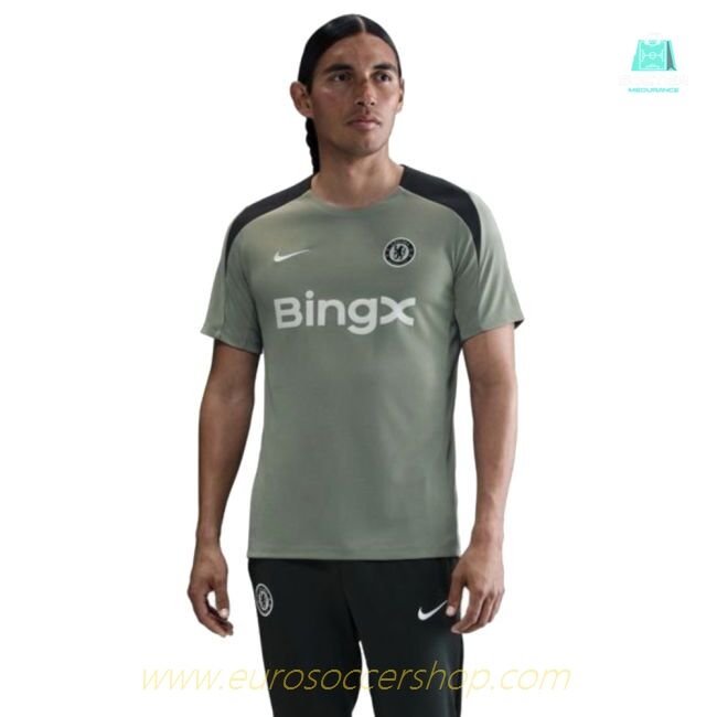 2025-2026 Chelsea Strike Training Shirt (Jade Green) (Hato 21)
