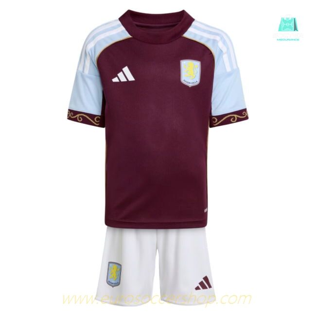 2025-2026 Aston Villa Home Mini Kit (A.Garcia 16)