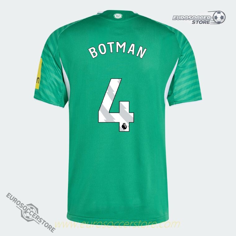 Newcastle United 25-26 Away BOTMAN 4 Football Shirt (Player Edition)