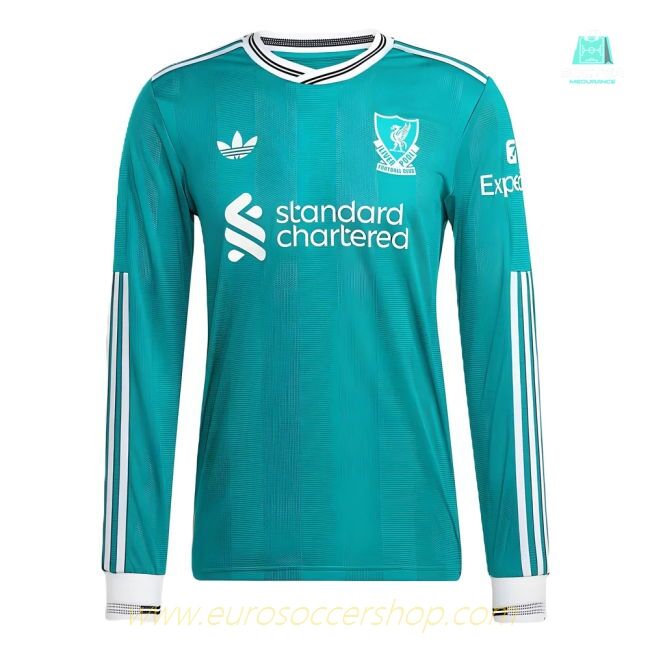 2025-2026 Liverpool Authentic Long Sleeve Third Shirt