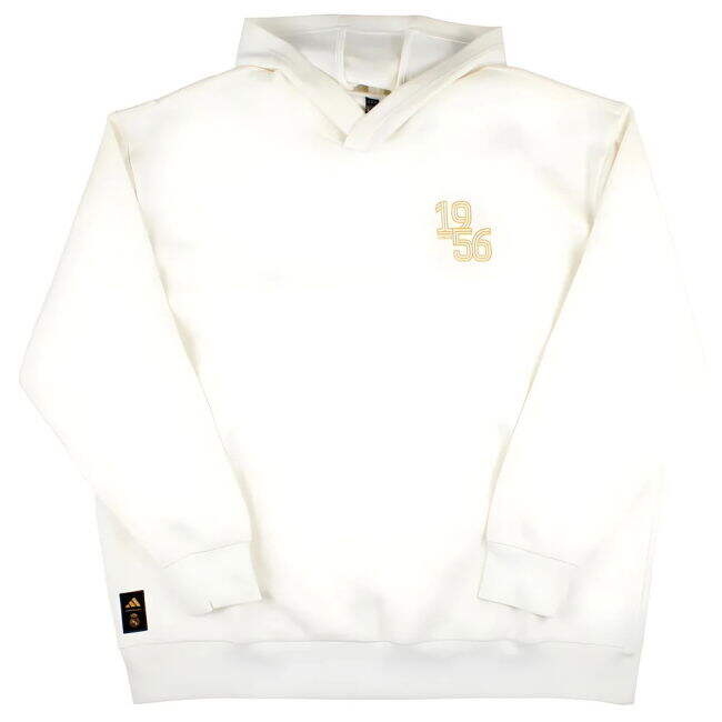 2024-2025 Real Madrid UCL Hoody (White) - Ultras Approved - Your Na...