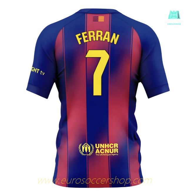 2025-2026 Barcelona Home Shirt (Kids) (Ferran 7)