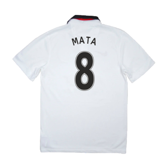 Football Away Shirt Very Good Mata #8 Professional Grade Faithful ...