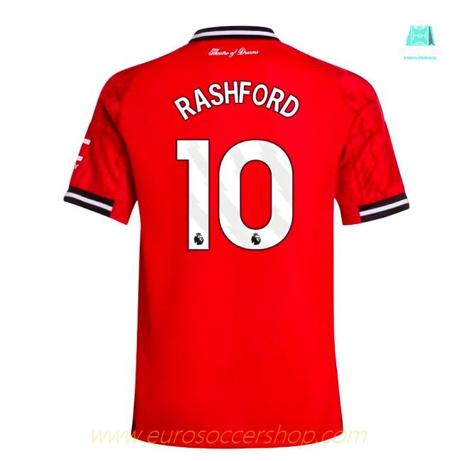 2025-2026 Man Utd Home Shirt (Kids) (Rashford 10)