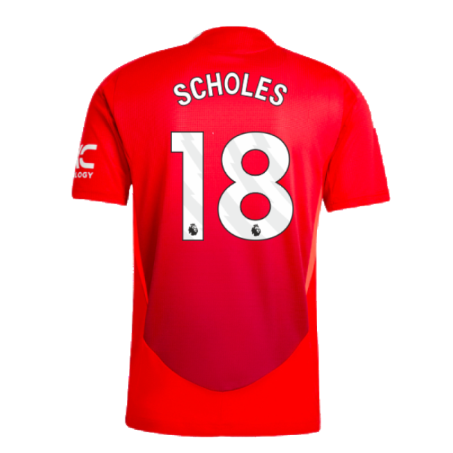 Fashionable Stretchable 2024-2025 Home Official Shirt Scholes 18#715