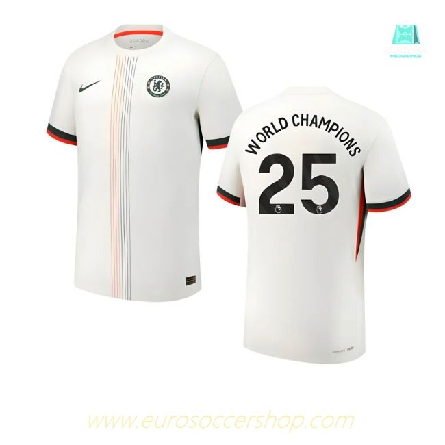 2025-2026 Chelsea Authentic Dri-Fit ADV Away Shirt (World Champions 25)