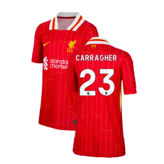 Liverpool 2024-20 Home Football Shirt Carragher (23) L M S Kids