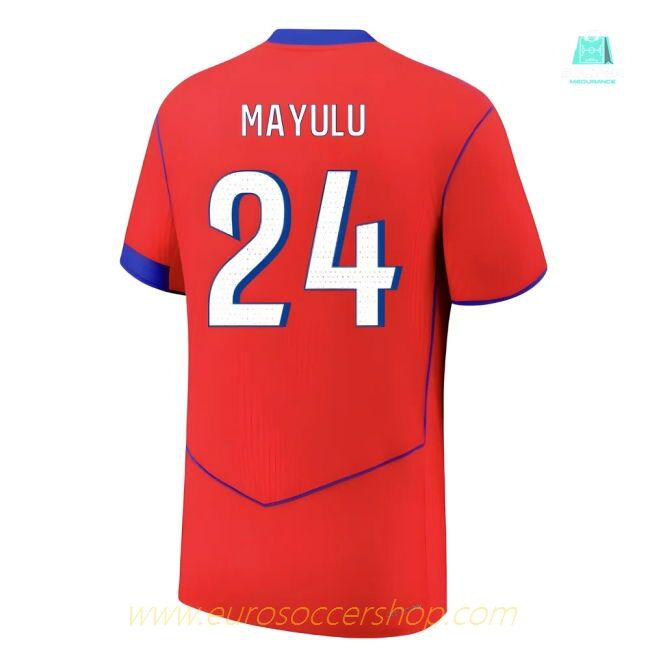 2025-2026 PSG Authentic Third Shirt (Mayulu 24)