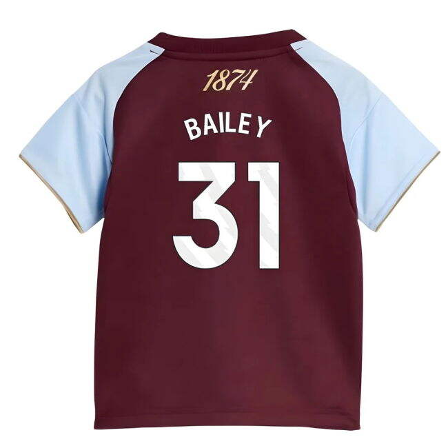 Aston Villa 2025-2026 Home Jersey - Baby