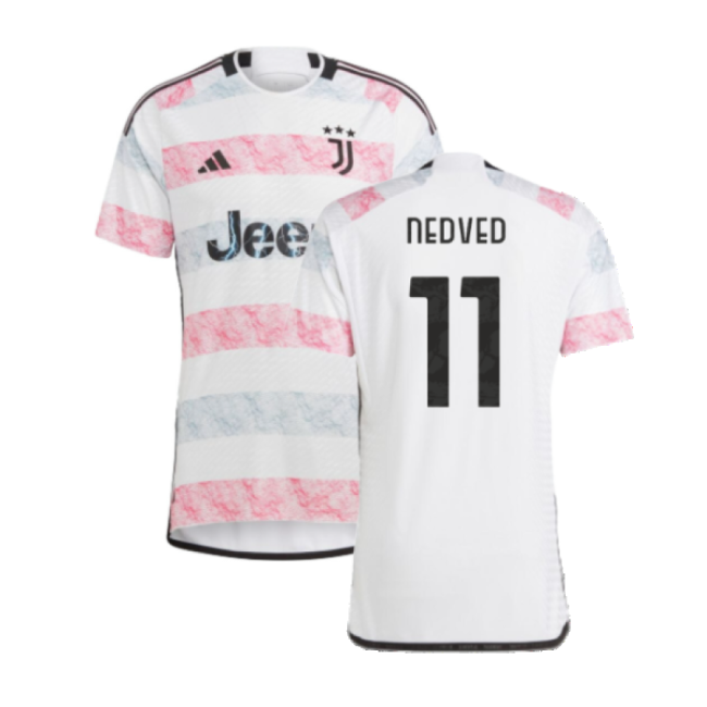 NEDVED 11 Professional Style Juventus Away Player Jersey 2023-2024