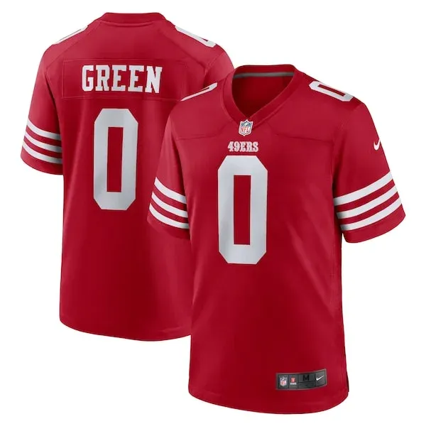 San Francisco 49ers Game NFL Jersey - Scarlet | Performance Footbal...