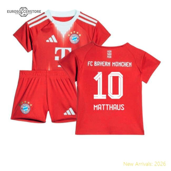 Outstanding 2025-2026 Bayern Munich Home Baby Kit (matthaus 10)
