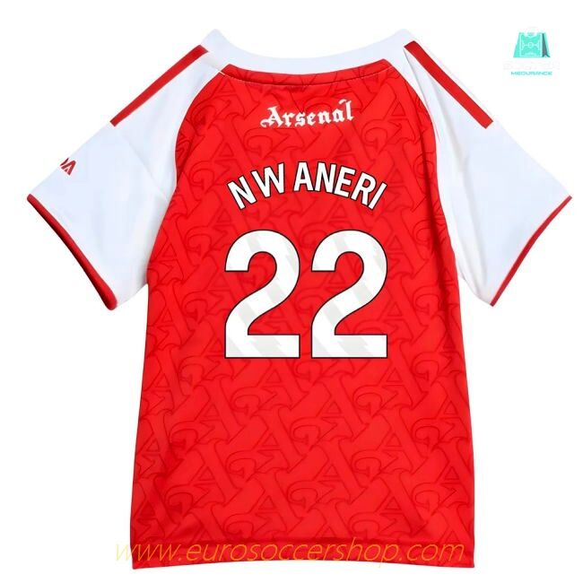 2025-2026 Arsenal Home Baby Kit (Nwaneri 22)