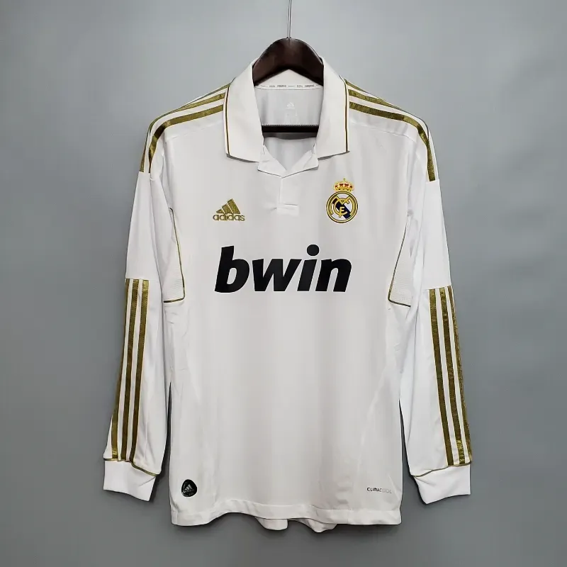 2011-2012 Real Madrid Long Sleeve Jersey retro kit
