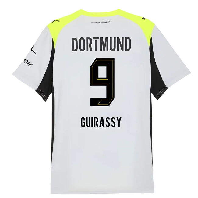 Updated Borussia Dortmund Away Jersey 2025-2026