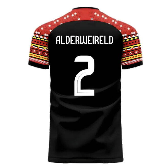 Alderweireld 2 Unique Belgium Away Collector Jersey 2024-2025 (1)
