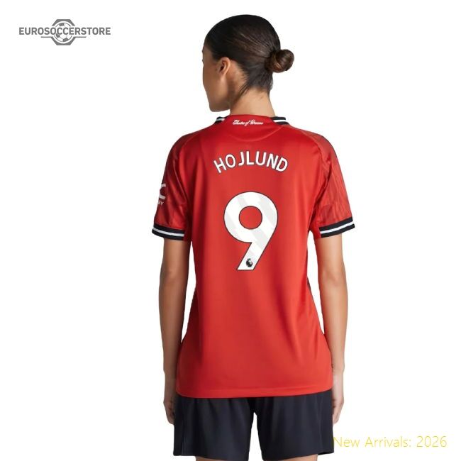 Premium 2025-2026 Man Utd Authentic Home Shirt (womens) (hojlund 9)