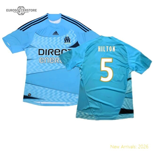 Authentic Marseille 2009-10 Away Shirt ((Excellent) M) (Hilton 5)