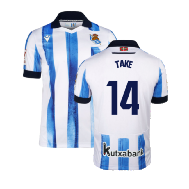 Take 14 Top Quality Real Sociedad 2023-2024 Home Jersey