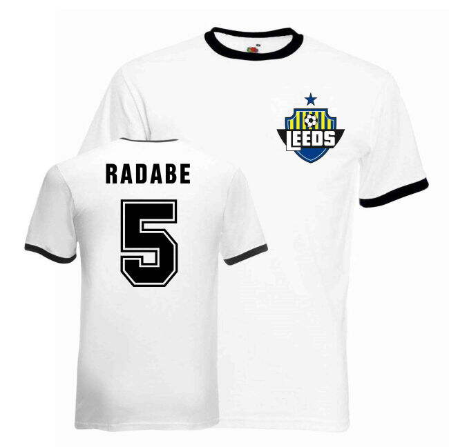 Modern Leeds Lucas Radabe Leeds Ringer Tee (white-black) for Match ...