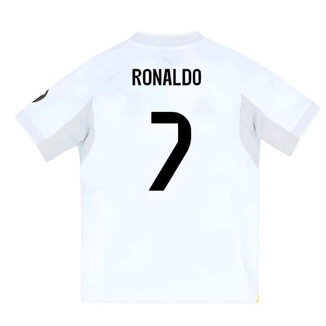 2025-2026 Real Madrid Soccer Club Home Strip (Ronaldo 7)