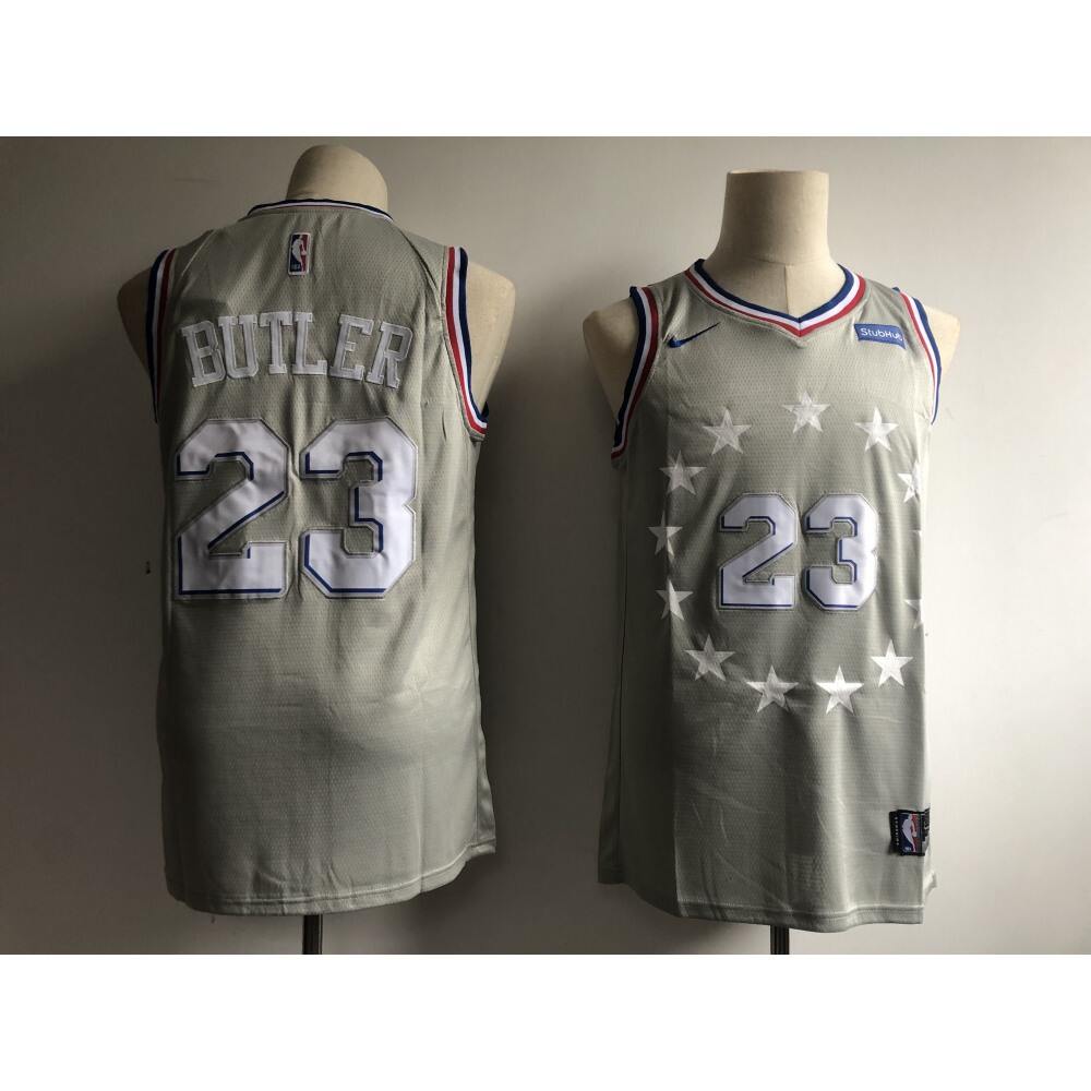 Budget-Friendly Men's Sixers #23 Jimmy Gray Basketball Jersey