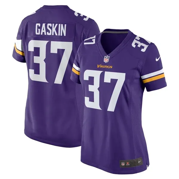 None Myles Gaskin Game Jersey - Purple | NFL Player Jersey | NFL Footb