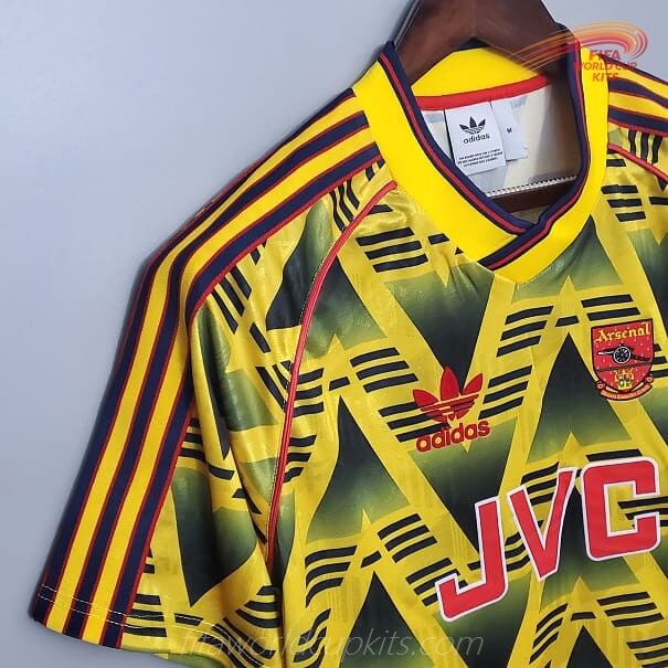 Arsenal 91 to 93 Alternate Soccer Jersey