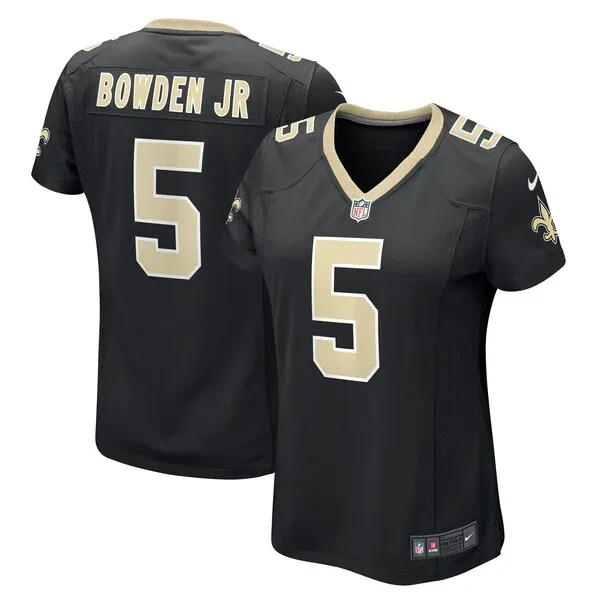 Performance New Orleans Saints Game Jersey - Premium Black NFL Fan ...