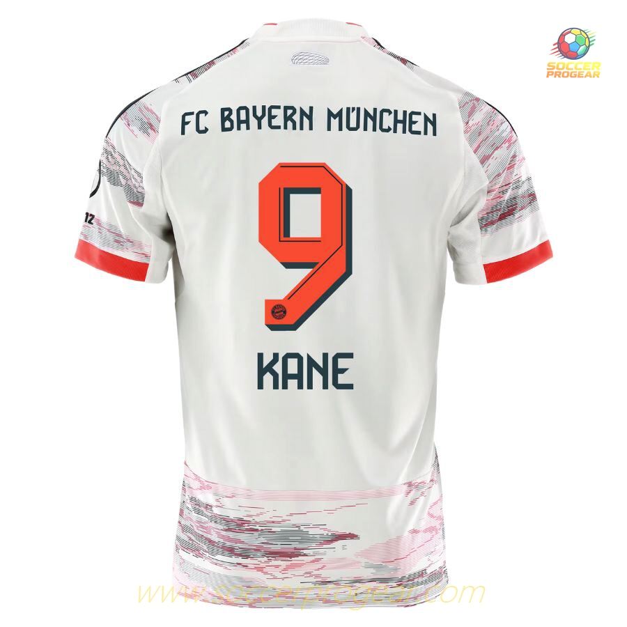 Soccer Jersey Soccer Uniform Youth Bayern Munich Away 2025-2026 Season Kane