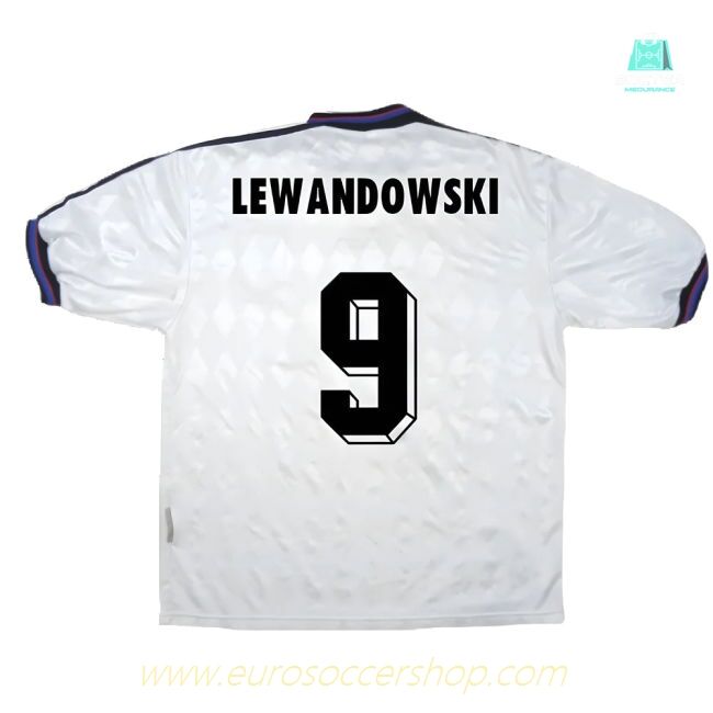 Bayern Munich 1996-98 Away Shirt ((Very Good) S) (Lewandowski 9)