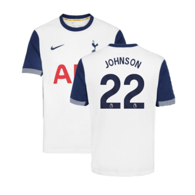 2024-2025 Thfc Hotspur Home Shirt (johnson 22) - Unbeatable Value