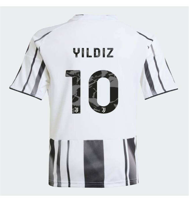 2526 Juventus Home Jersey Shirt 10 YILDIZ - Official Replica 8426