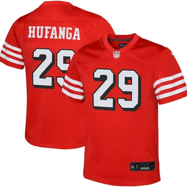 Performance San Francisco 49ers Game Jersey - Premium Scarlet NFL F...