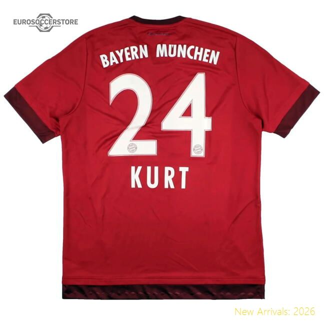 High-quality Bayern Munich 2015-16 Home Kit (l) Kurt 24 (very Good)