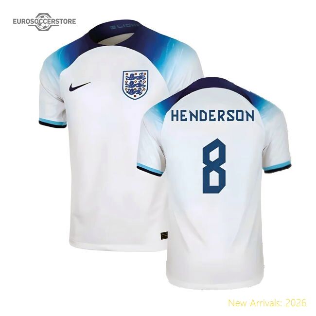 England 2022-2023 Home Jersey - Genuine Aeroready Moisture-management
