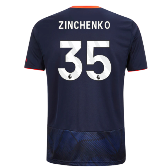 2025-2026 Nottingham Forest Third Shirt (Zinchenko 35) - premium