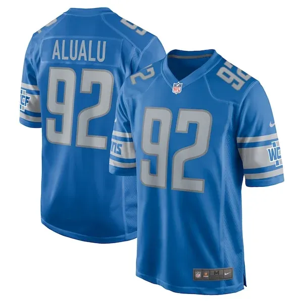 None Game NFL Jersey - Blue | Premium Football Apparel | NFL Football