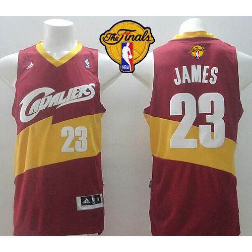Elite LeBron James23 Red Jersey - - Game Day Essential