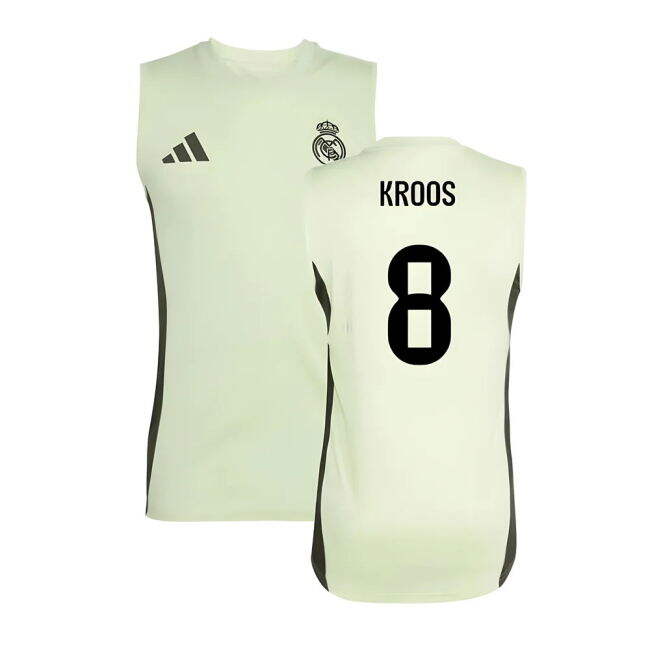 Latest Breathable Real Madrid Training Team Kit (Kroos 8) (2)