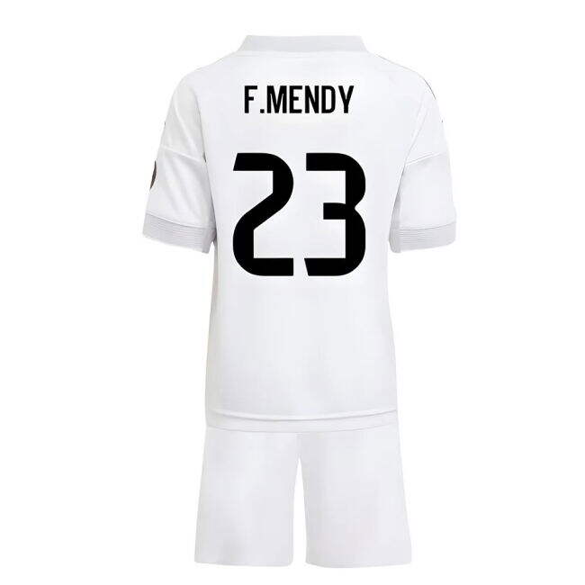 2025-2026 Real Madrid Home Mini Kit (F.Mendy 23)