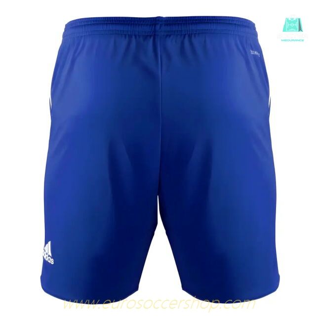2017-2018 Schalke Adidas Away Shorts (Blue) - Kids