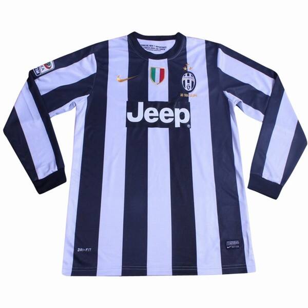 High Performance 12-13 Juventus Home Long Sleeve Jersey Shirt