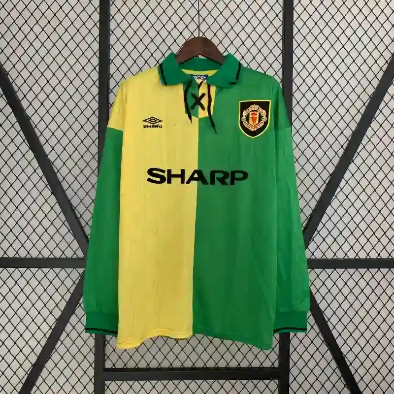 1992-1994 Long Sleeve Manchester United Jersey retro kit