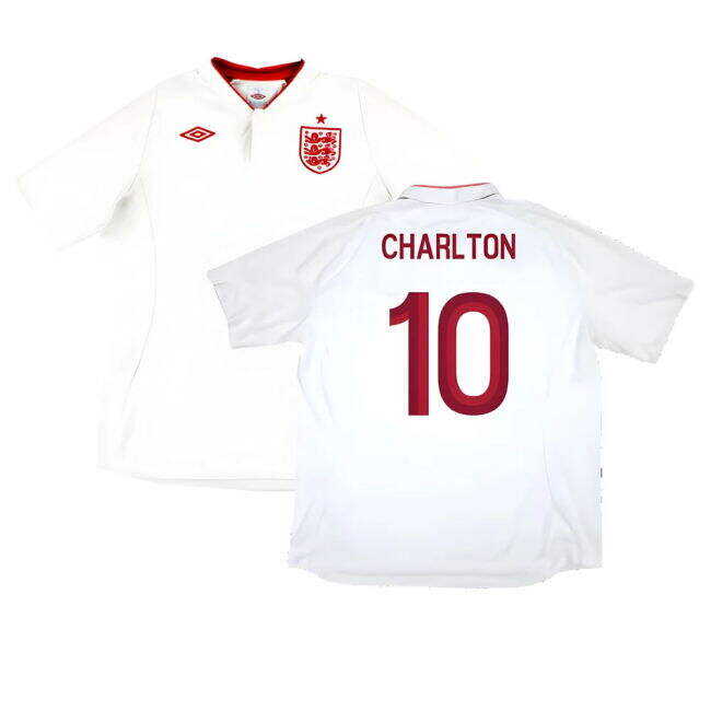 Convenient England 2012-13 Home Shirt (Good) (Charlton 10) Elegant
